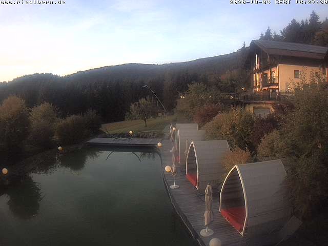 Archiv Foto Webcam Hotel Riedlberg, Bayerischer Wald