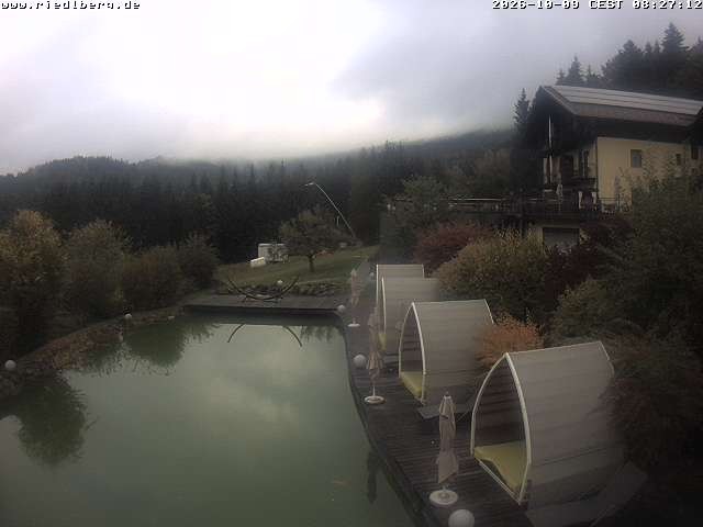 Archiv Foto Webcam Hotel Riedlberg, Bayerischer Wald