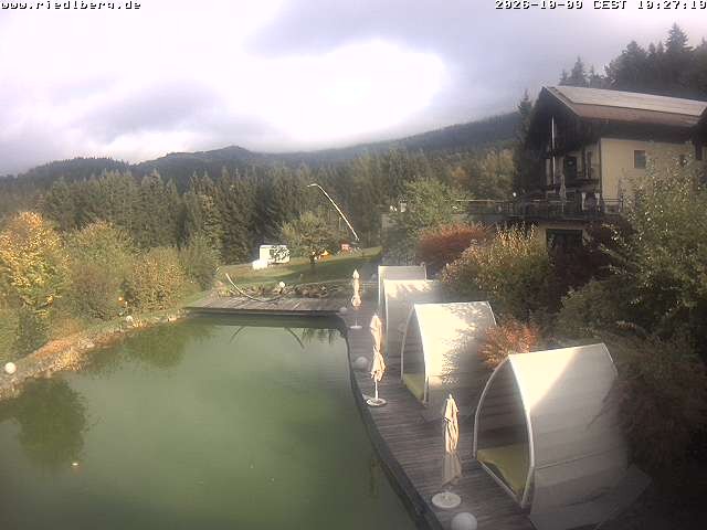 Archiv Foto Webcam Hotel Riedlberg, Bayerischer Wald