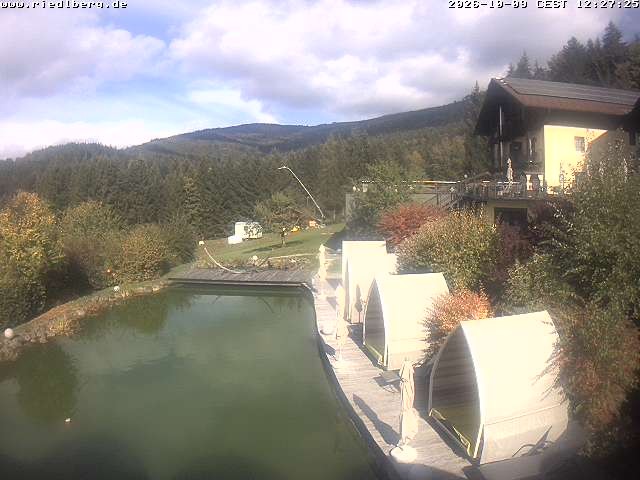 Archiv Foto Webcam Hotel Riedlberg, Bayerischer Wald