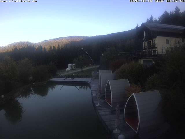 Archiv Foto Webcam Hotel Riedlberg, Bayerischer Wald