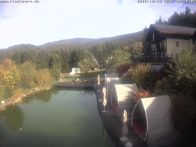 Archiv Foto Webcam Hotel Riedlberg, Bayerischer Wald