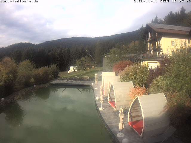 Archiv Foto Webcam Hotel Riedlberg, Bayerischer Wald