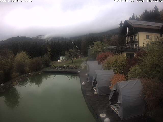 Archiv Foto Webcam Hotel Riedlberg, Bayerischer Wald