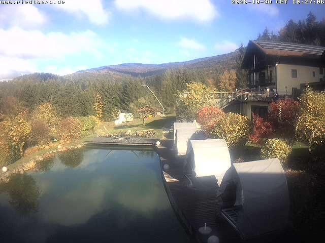 Archiv Foto Webcam Hotel Riedlberg, Bayerischer Wald