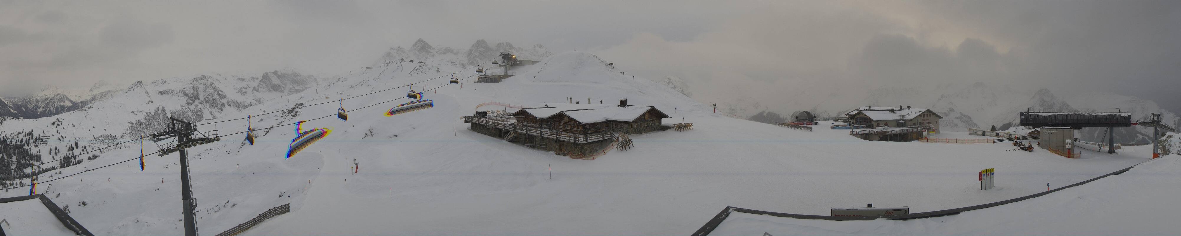 Archiv Foto Webcam Valisera Berg Sicht auf Nova Stoba