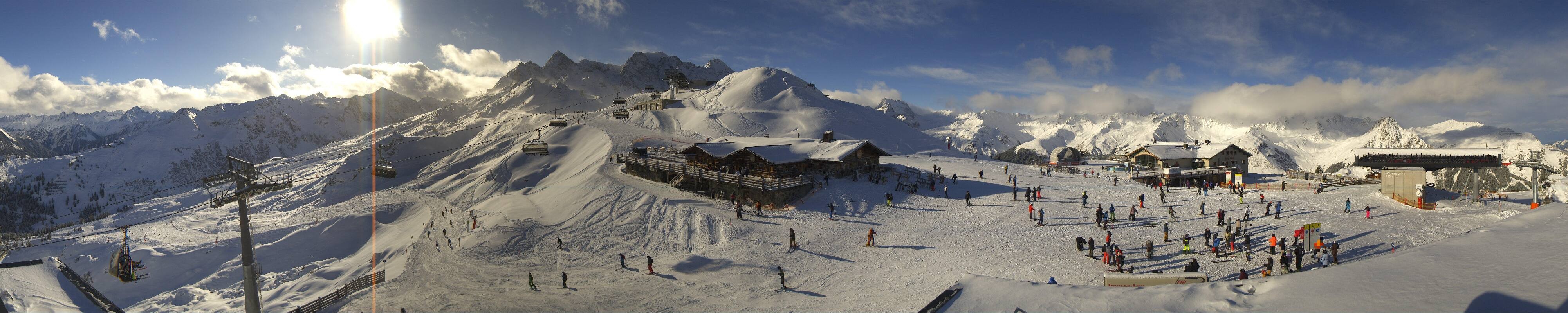 Archiv Foto Webcam Valisera Berg Sicht auf Nova Stoba