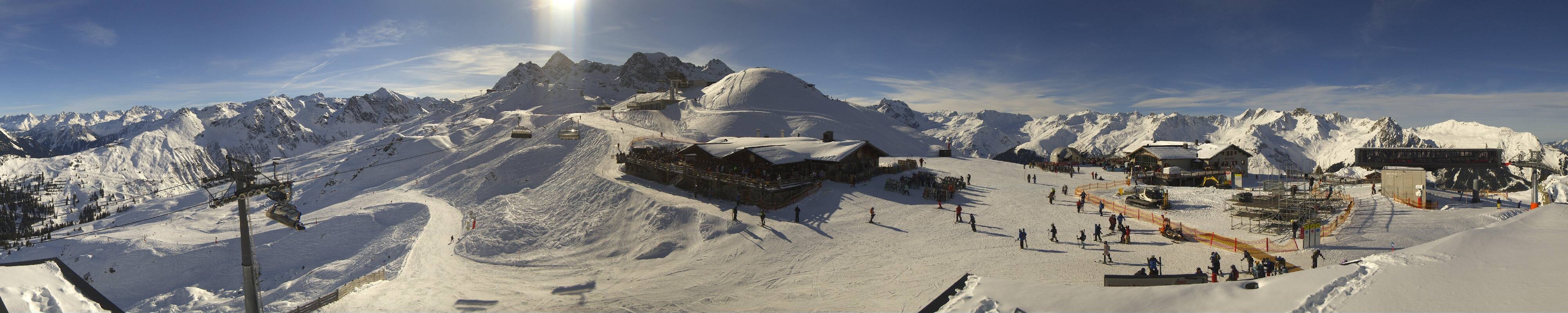 Archiv Foto Webcam Valisera Berg Sicht auf Nova Stoba