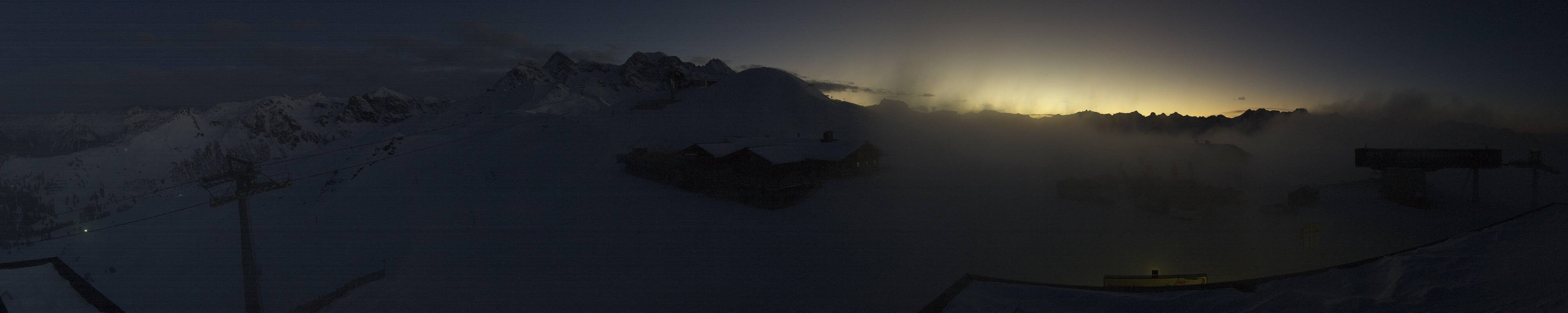 Archiv Foto Webcam Valisera Berg Sicht auf Nova Stoba