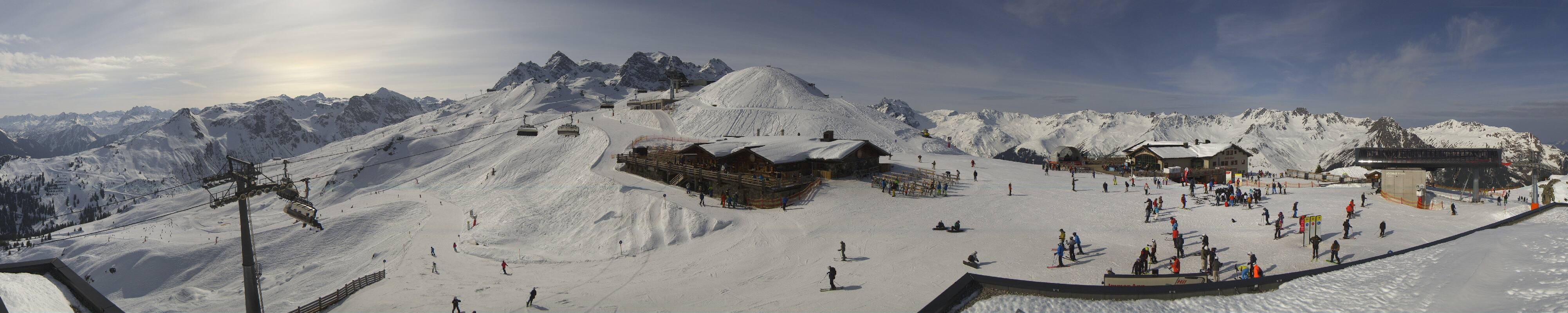 Archiv Foto Webcam Valisera Berg Sicht auf Nova Stoba