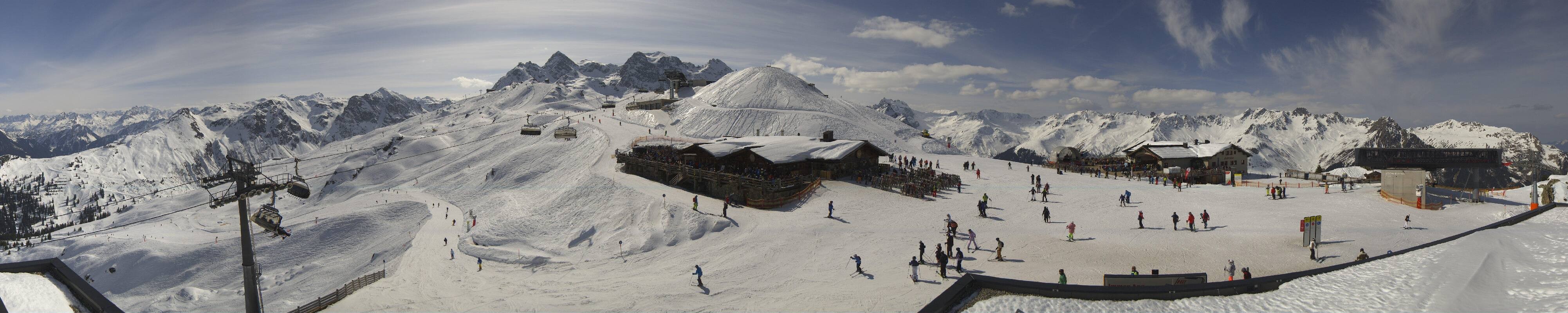 Archiv Foto Webcam Valisera Berg Sicht auf Nova Stoba