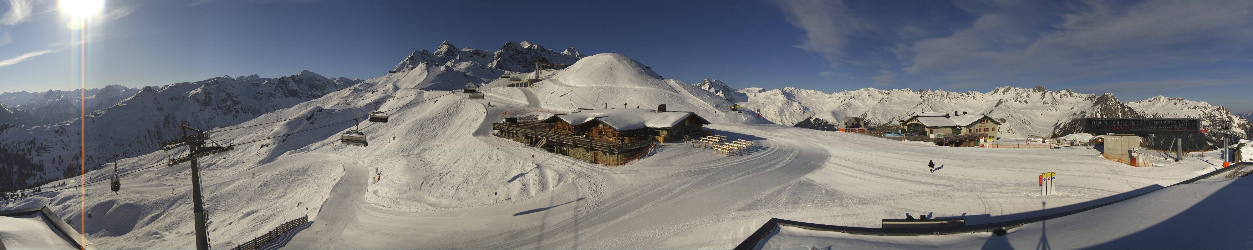 Archiv Foto Webcam Valisera Berg Sicht auf Nova Stoba