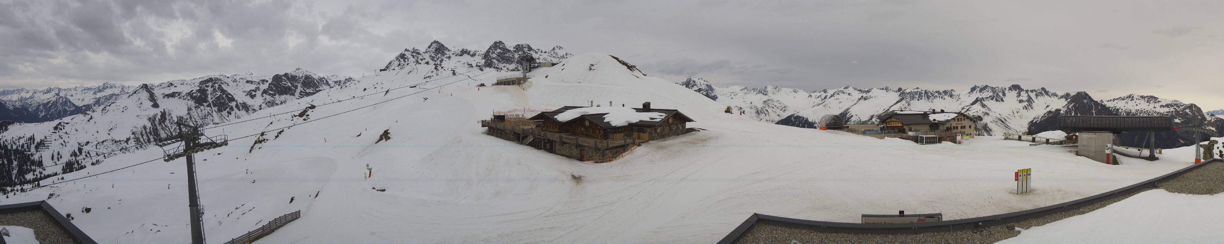 Archiv Foto Webcam Valisera Berg Sicht auf Nova Stoba