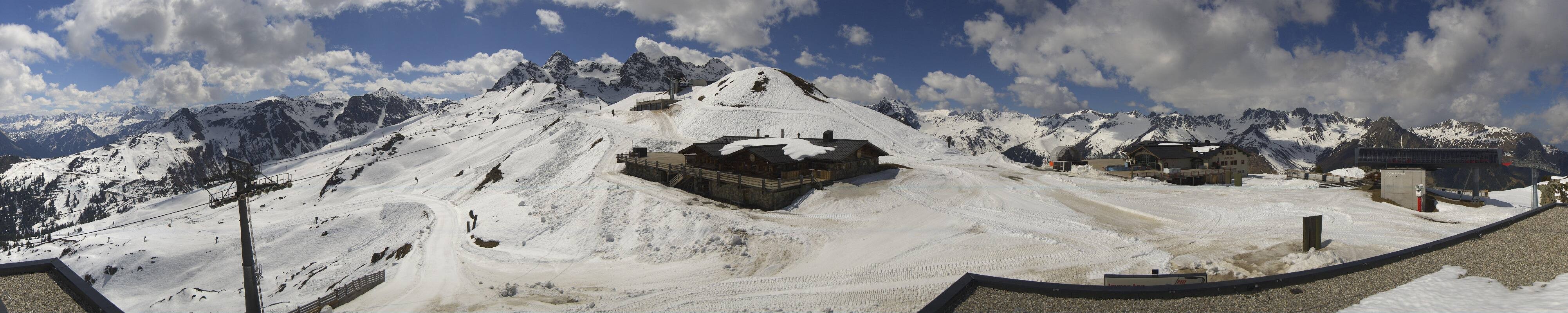 Archiv Foto Webcam Valisera Berg Sicht auf Nova Stoba