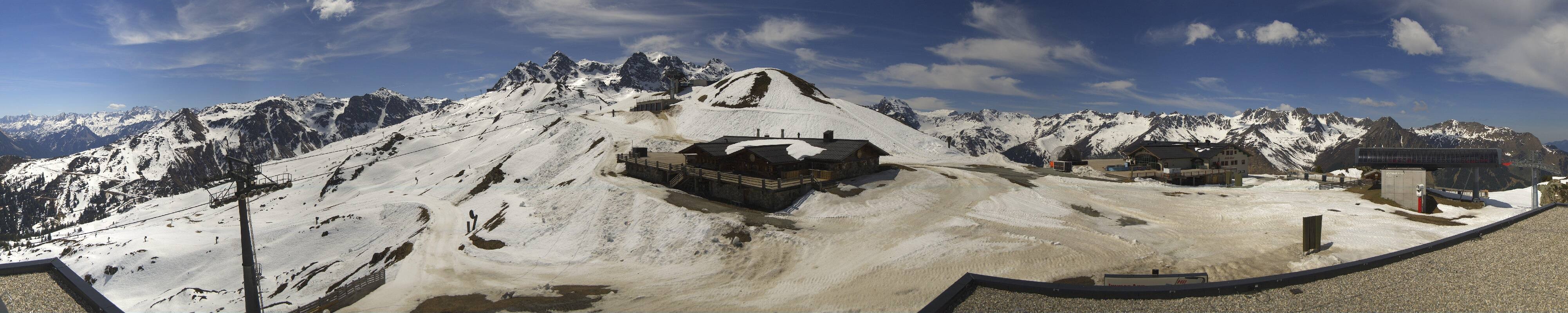 Archiv Foto Webcam Valisera Berg Sicht auf Nova Stoba