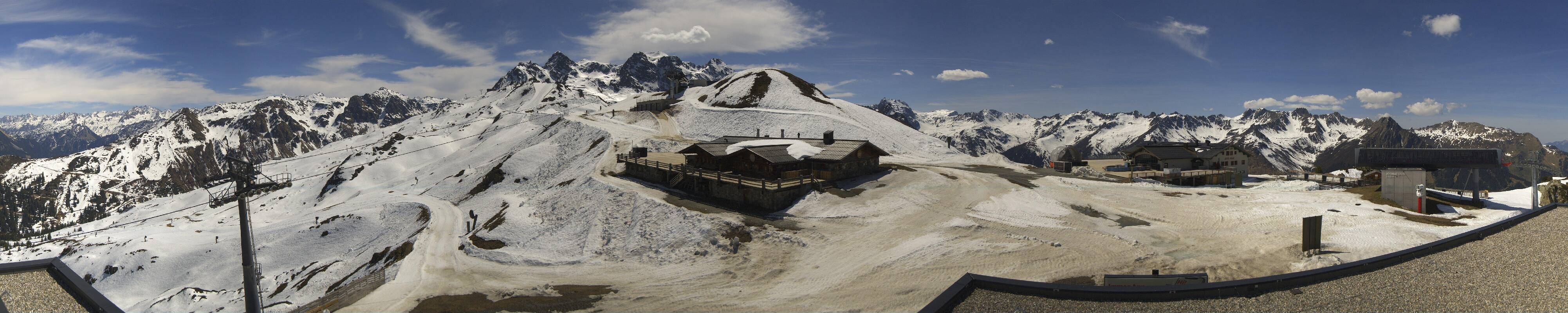 Archiv Foto Webcam Valisera Berg Sicht auf Nova Stoba