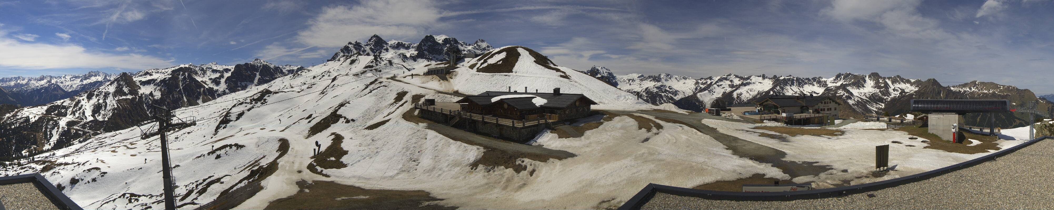 Archiv Foto Webcam Valisera Berg Sicht auf Nova Stoba