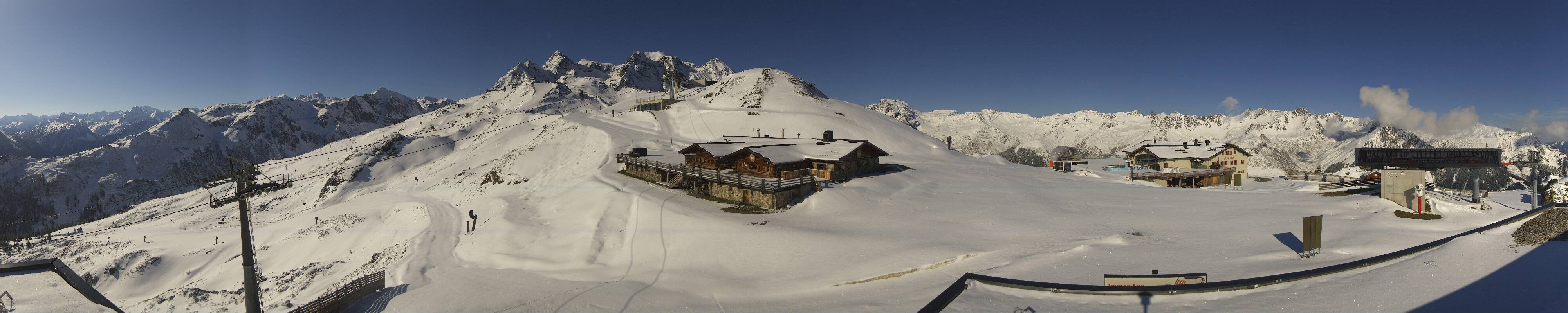Archiv Foto Webcam Valisera Berg Sicht auf Nova Stoba