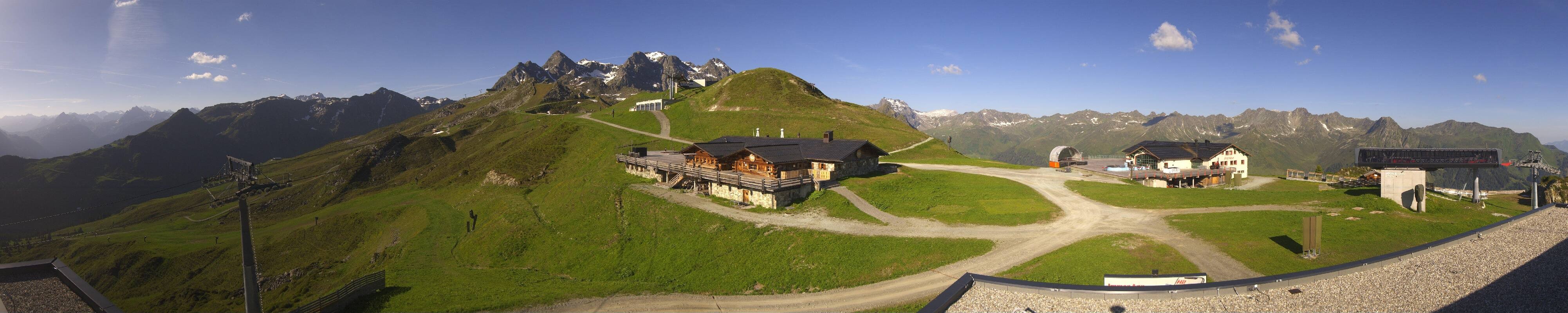Archiv Foto Webcam Valisera Berg Sicht auf Nova Stoba