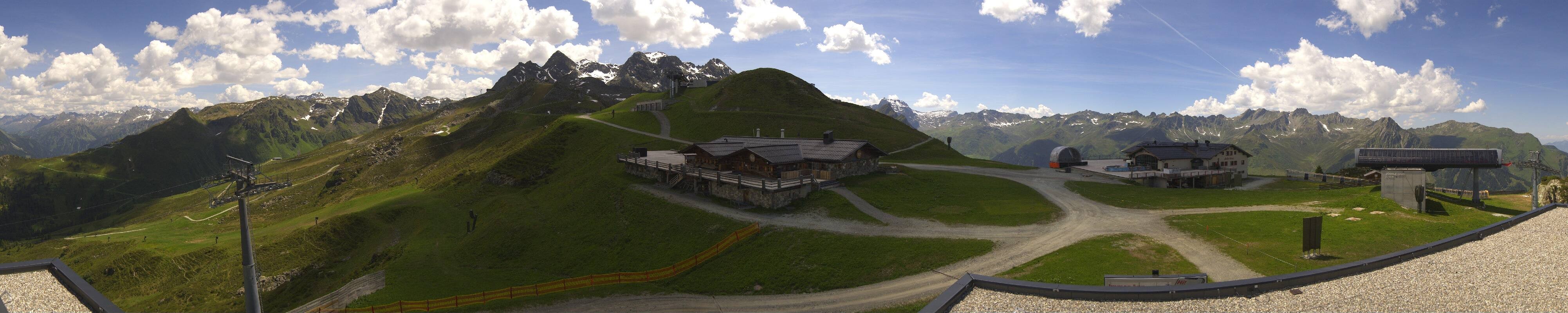 Archiv Foto Webcam Valisera Berg Sicht auf Nova Stoba