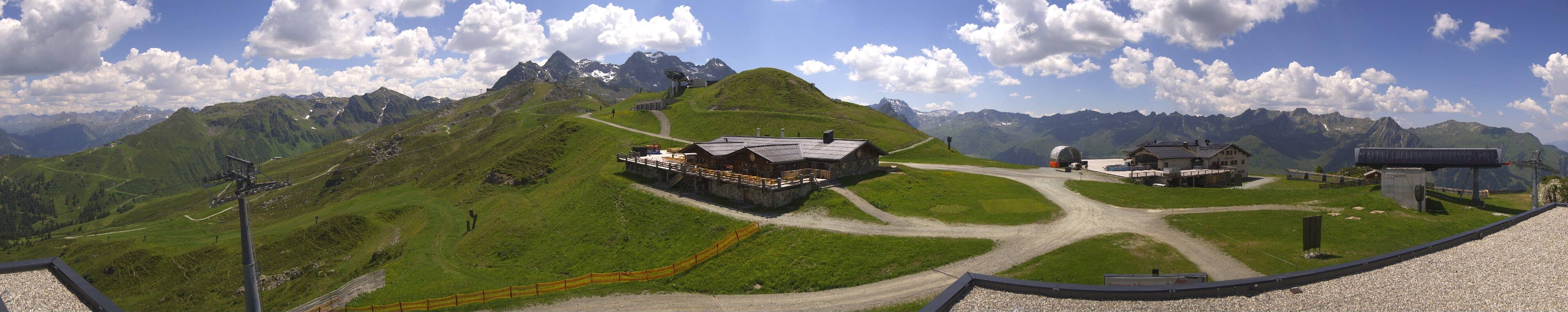 Archiv Foto Webcam Valisera Berg Sicht auf Nova Stoba
