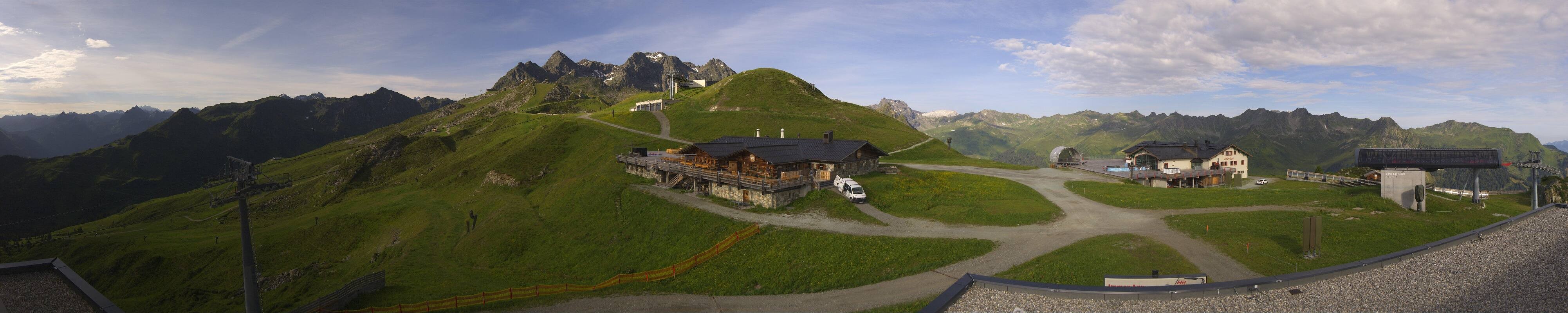 Archiv Foto Webcam Valisera Berg Sicht auf Nova Stoba