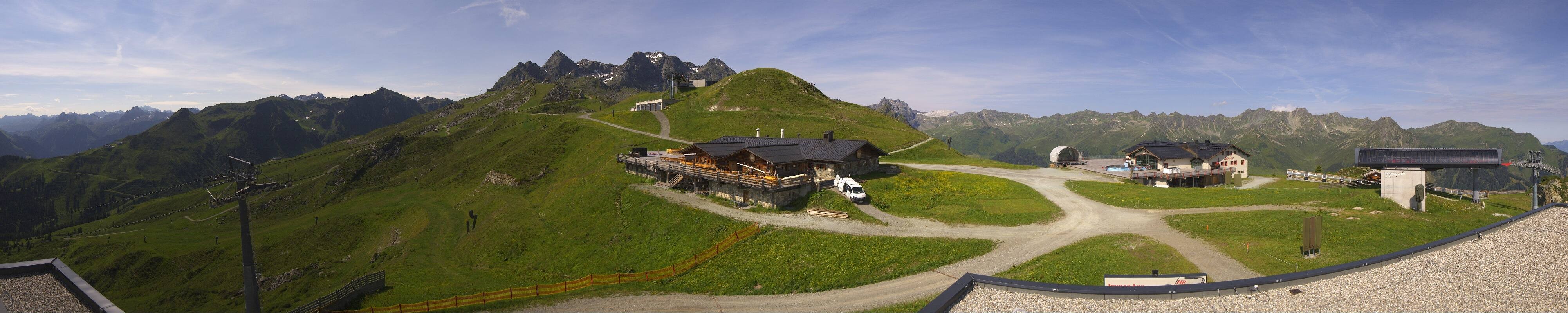 Archiv Foto Webcam Valisera Berg Sicht auf Nova Stoba