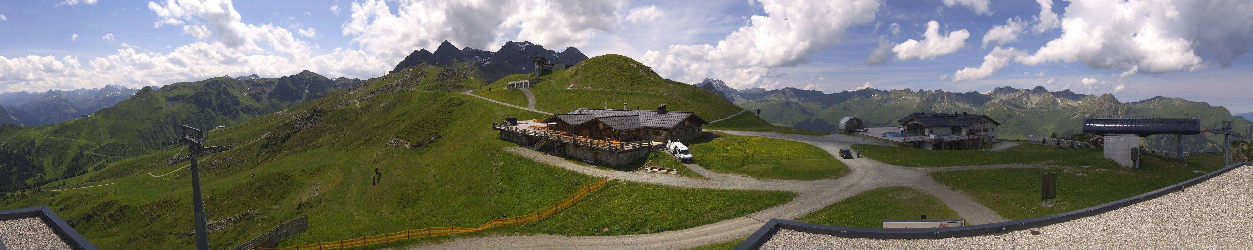 Archiv Foto Webcam Valisera Berg Sicht auf Nova Stoba