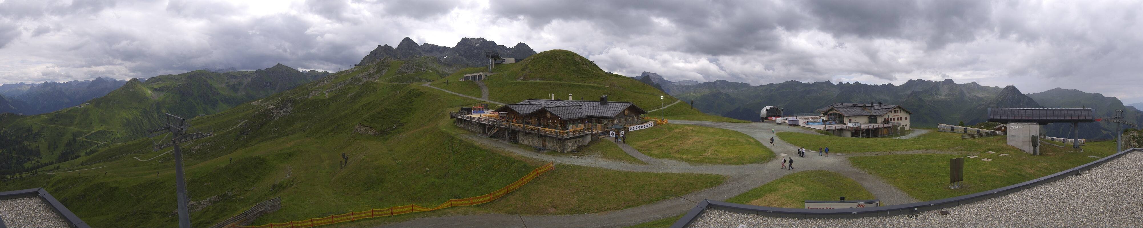 Archiv Foto Webcam Valisera Berg Sicht auf Nova Stoba