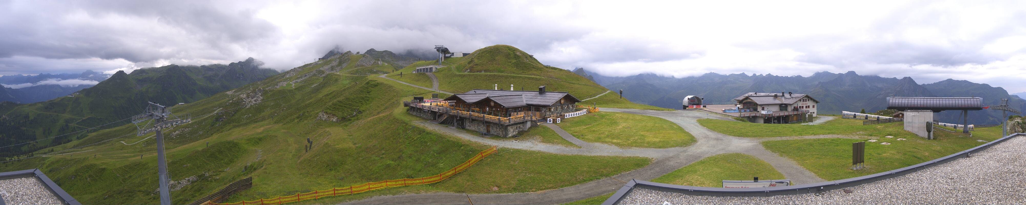 Archiv Foto Webcam Valisera Berg Sicht auf Nova Stoba