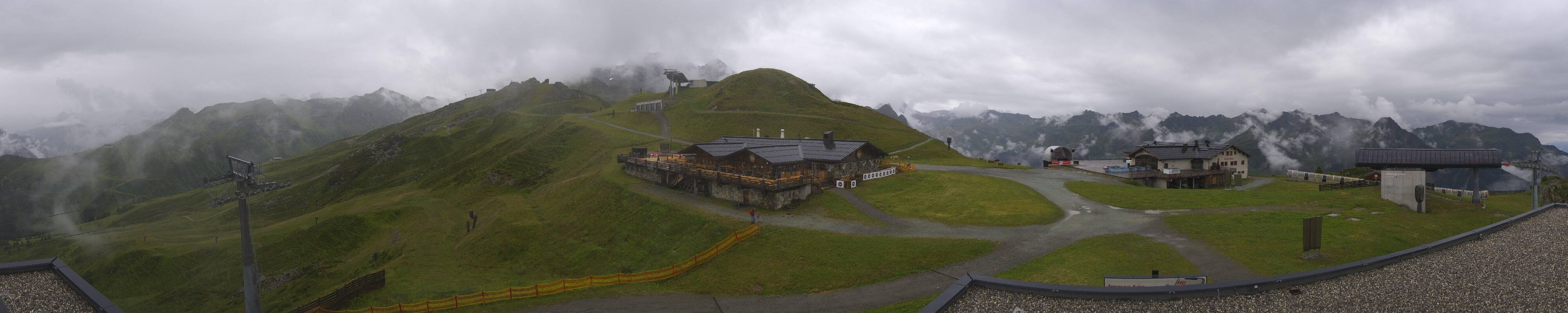 Archiv Foto Webcam Valisera Berg Sicht auf Nova Stoba