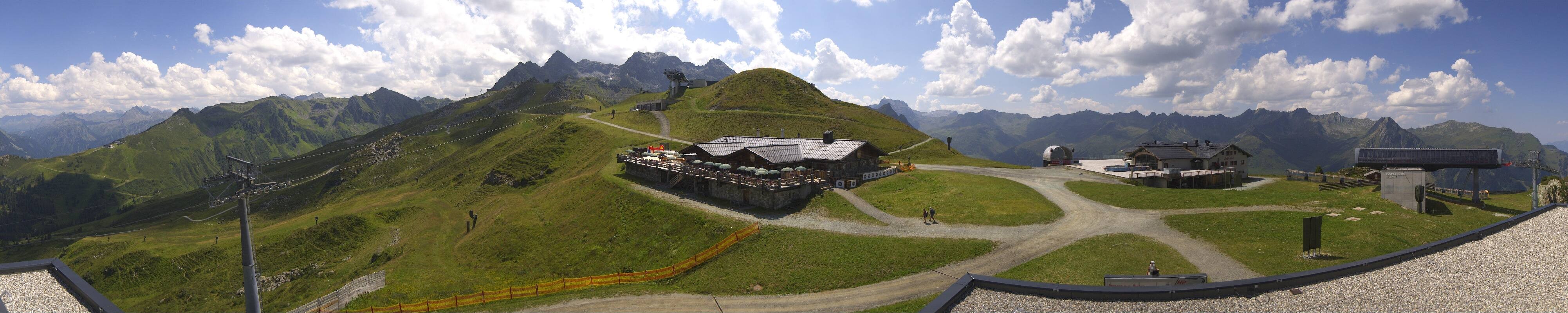 Archiv Foto Webcam Valisera Berg Sicht auf Nova Stoba