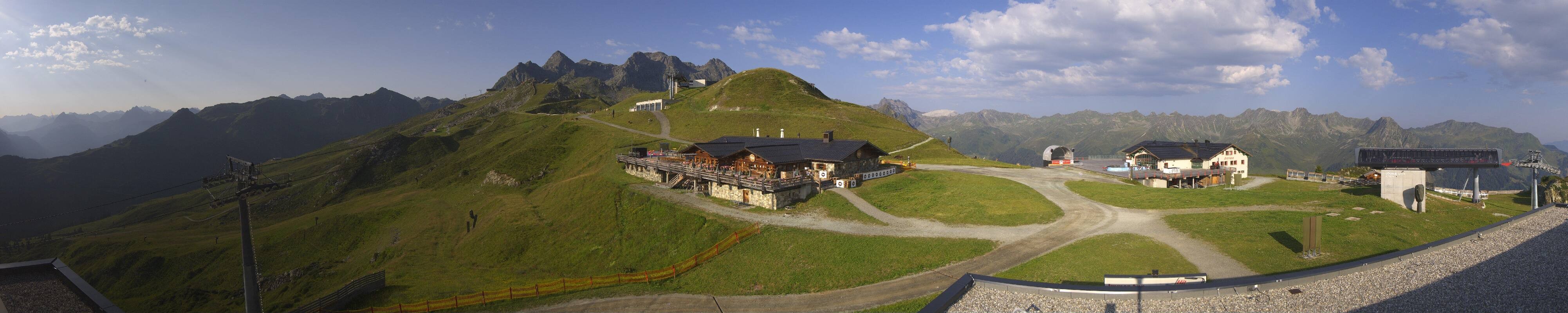 Archiv Foto Webcam Valisera Berg Sicht auf Nova Stoba