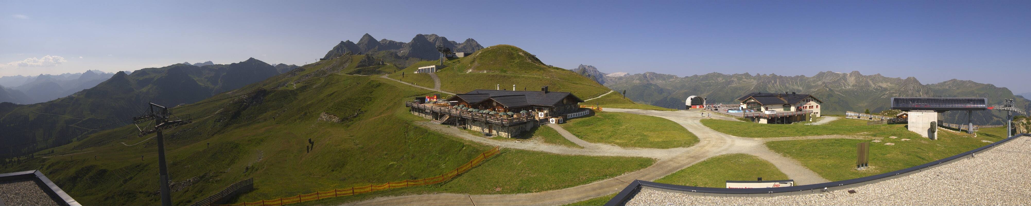 Archiv Foto Webcam Valisera Berg Sicht auf Nova Stoba
