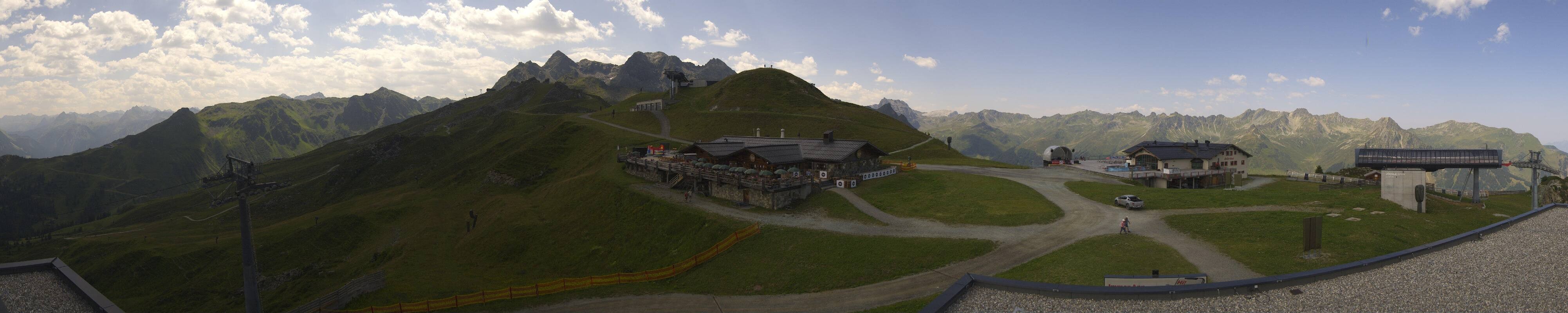 Archiv Foto Webcam Valisera Berg Sicht auf Nova Stoba