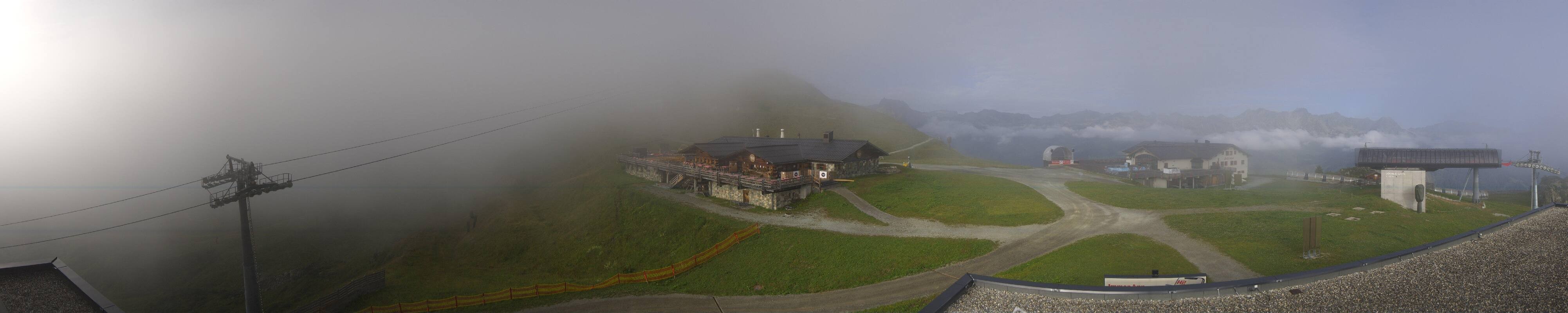 Archiv Foto Webcam Valisera Berg Sicht auf Nova Stoba