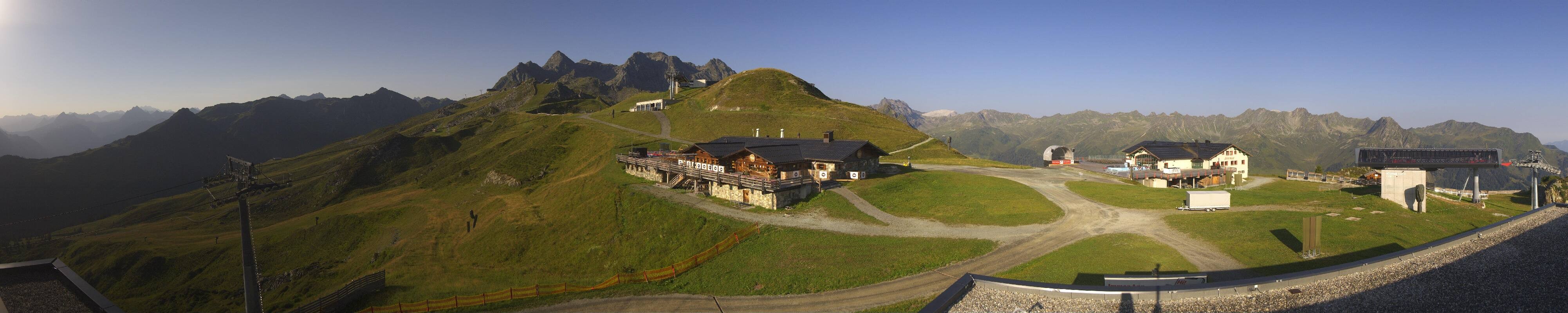 Archiv Foto Webcam Valisera Berg Sicht auf Nova Stoba