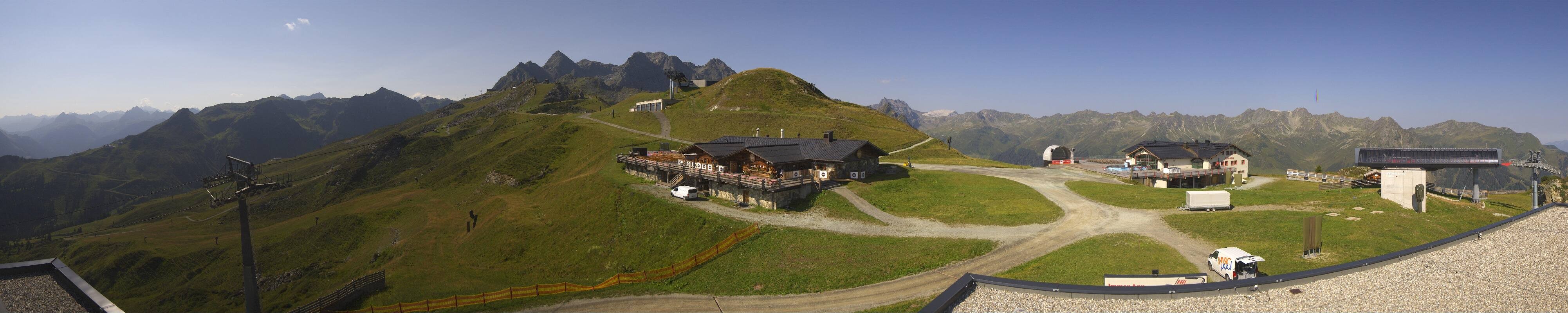 Archiv Foto Webcam Valisera Berg Sicht auf Nova Stoba