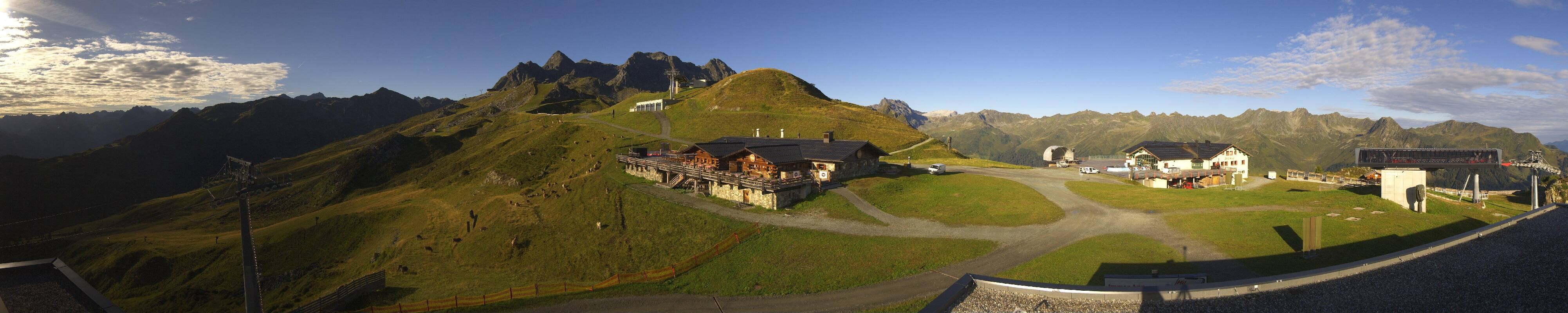 Archiv Foto Webcam Valisera Berg Sicht auf Nova Stoba