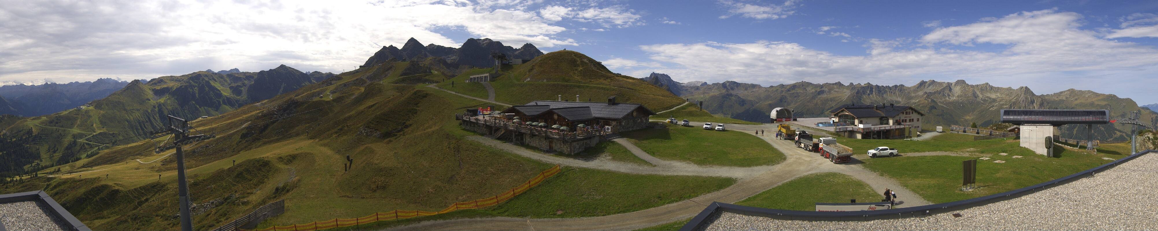 Archiv Foto Webcam Valisera Berg Sicht auf Nova Stoba
