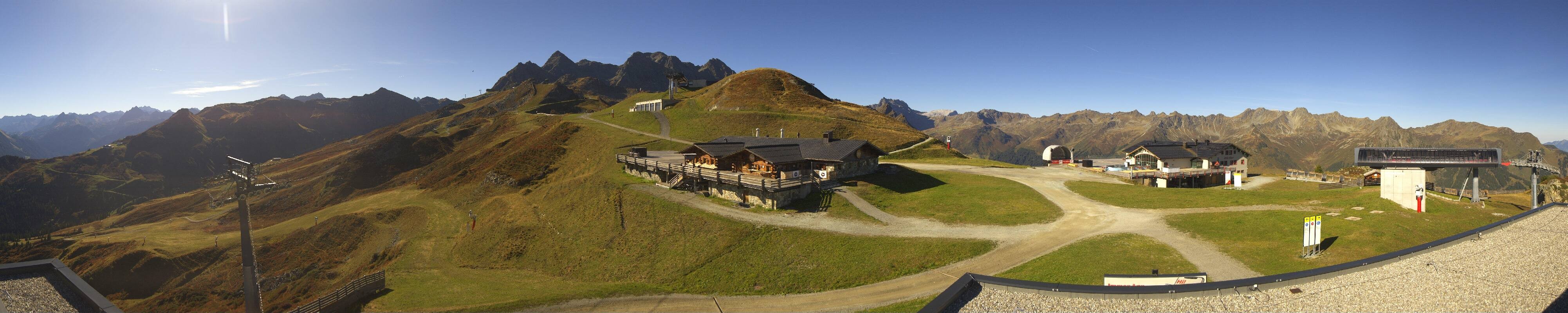 Archiv Foto Webcam Valisera Berg Sicht auf Nova Stoba
