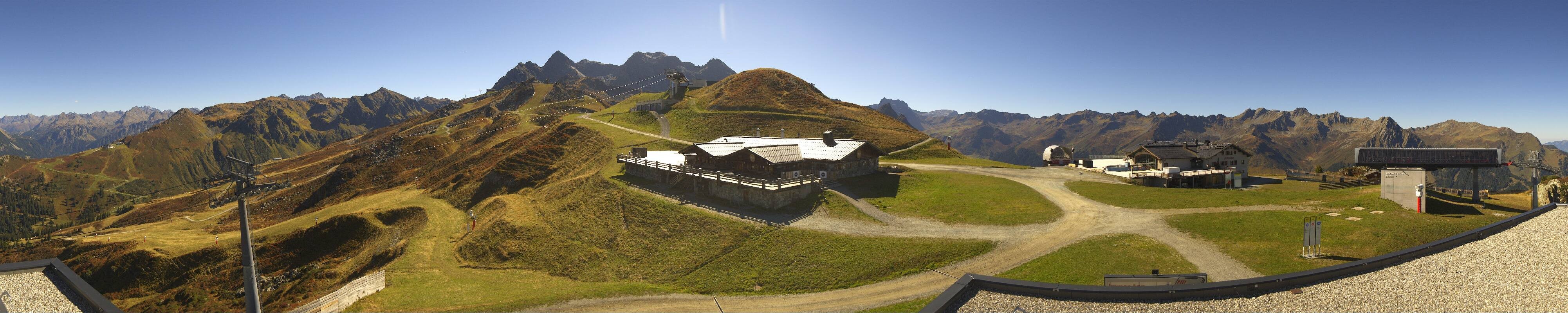 Archiv Foto Webcam Valisera Berg Sicht auf Nova Stoba