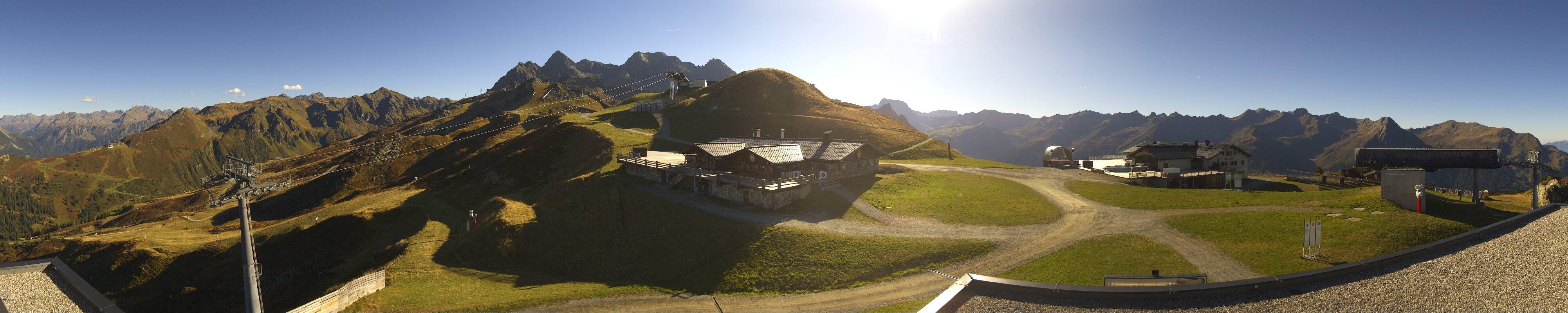 Archiv Foto Webcam Valisera Berg Sicht auf Nova Stoba