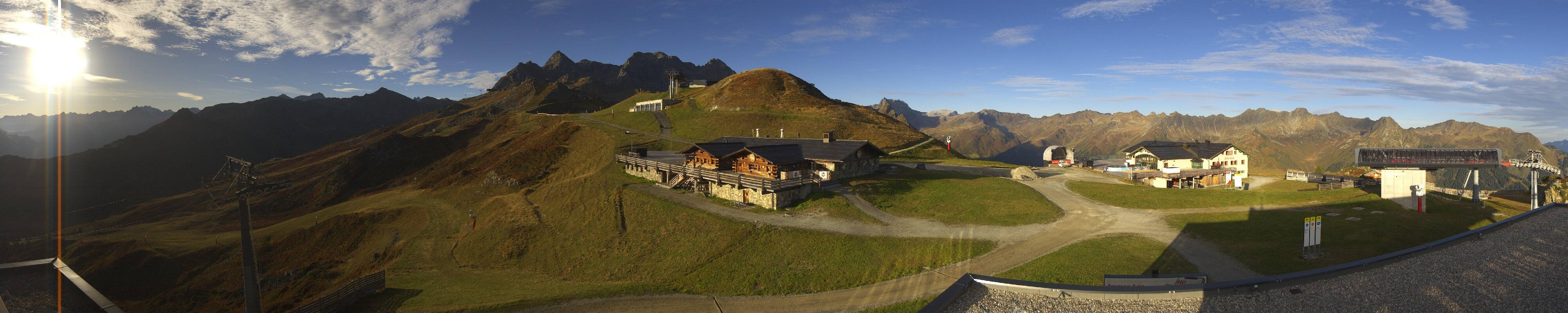Archiv Foto Webcam Valisera Berg Sicht auf Nova Stoba