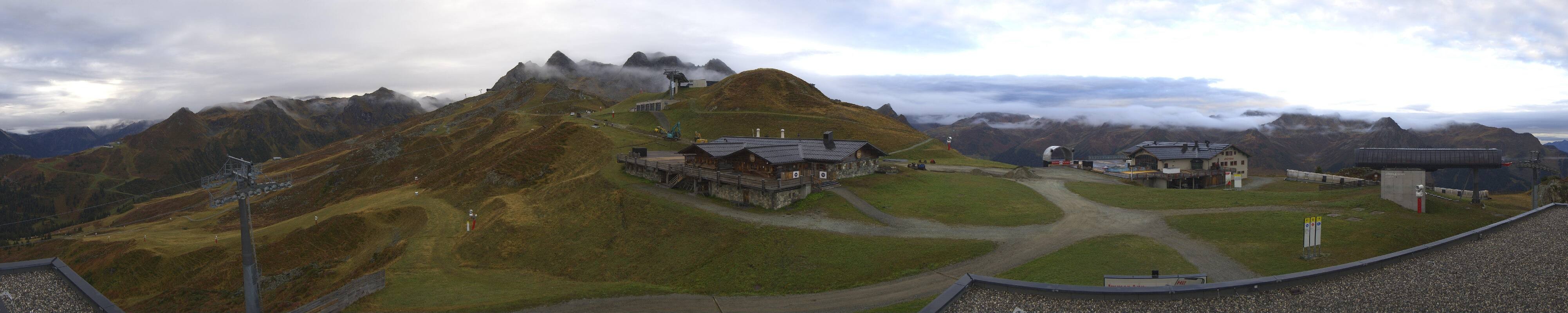 Archiv Foto Webcam Valisera Berg Sicht auf Nova Stoba