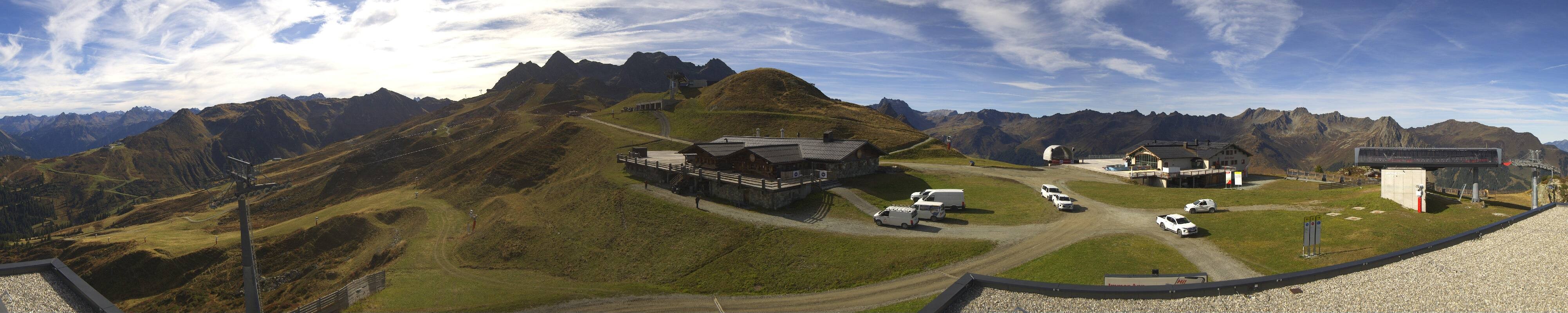 Archiv Foto Webcam Valisera Berg Sicht auf Nova Stoba