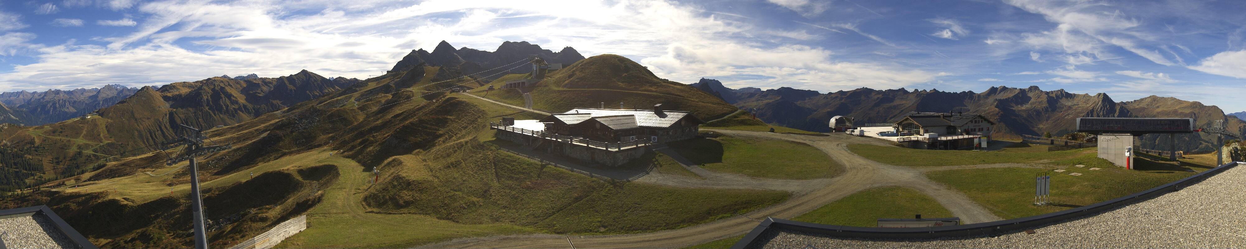 Archiv Foto Webcam Valisera Berg Sicht auf Nova Stoba