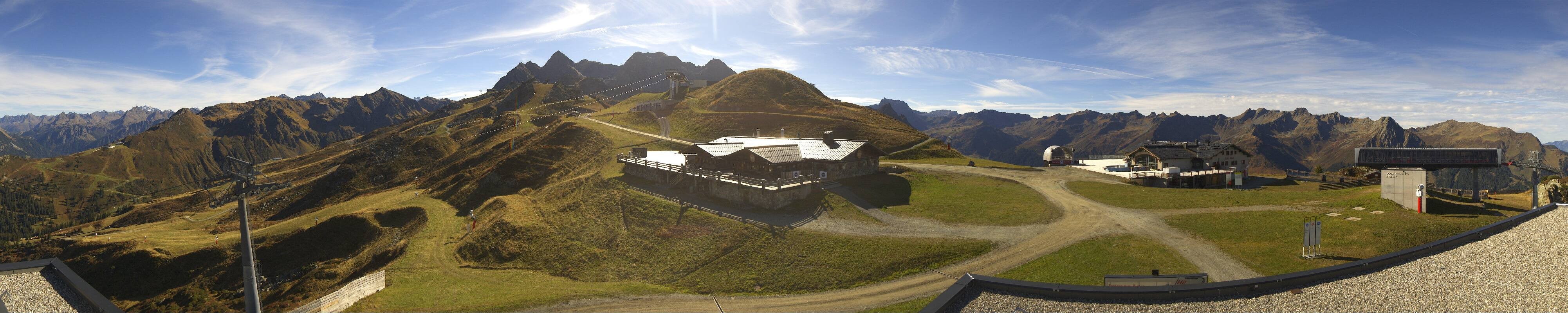 Archiv Foto Webcam Valisera Berg Sicht auf Nova Stoba