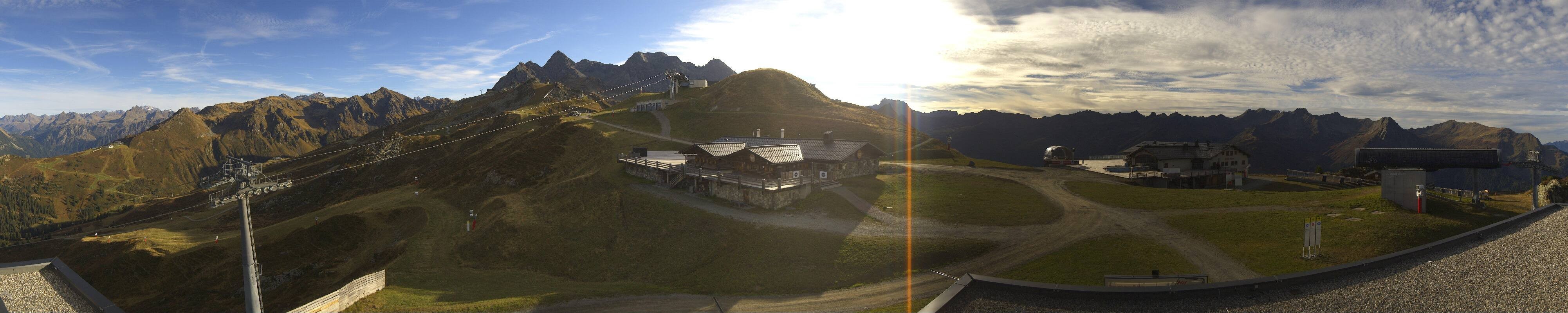Archiv Foto Webcam Valisera Berg Sicht auf Nova Stoba