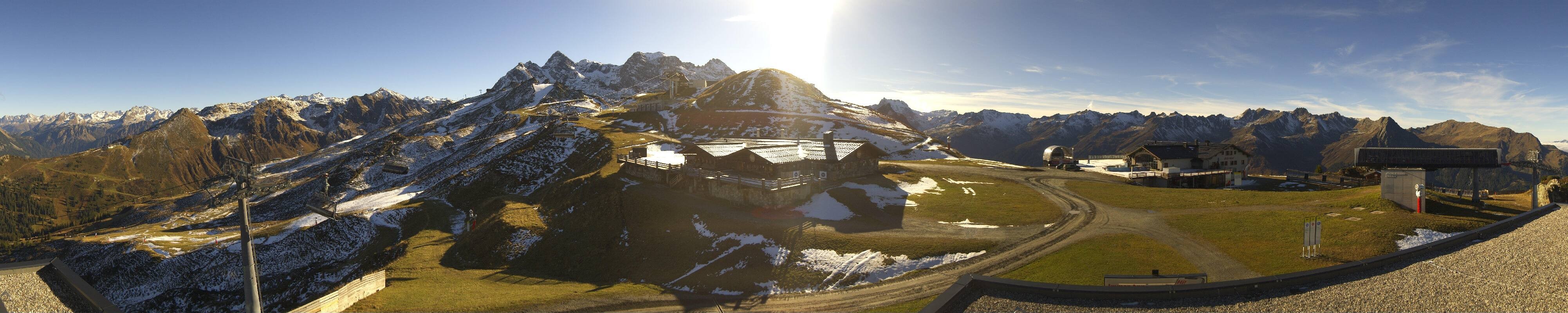 Archiv Foto Webcam Valisera Berg Sicht auf Nova Stoba